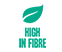High in fibre